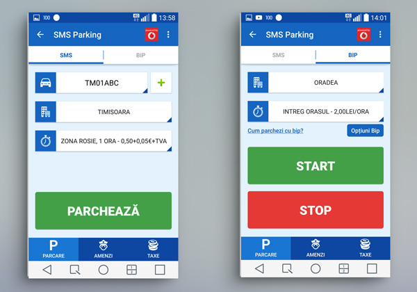 SMS Parking - Parcare